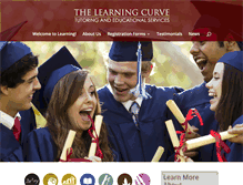 Tablet Screenshot of learningcurvetutoring.ca